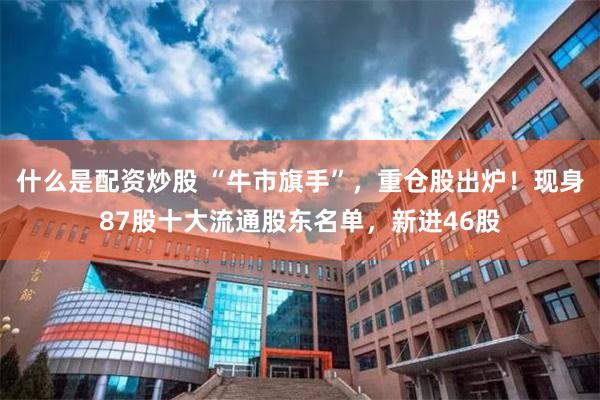 什么是配资炒股 “牛市旗手”，重仓股出炉！现身87股十大流通股东名单，新进46股